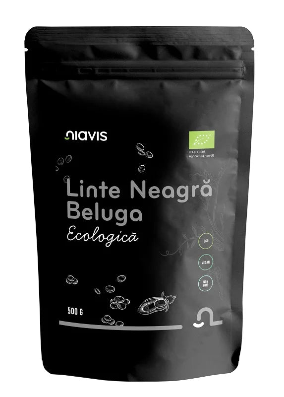 Linte Neagra Beluga Bio, 500 g-NIAV.00158
