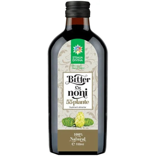 Bitter cu Noni, 55 plante, 100 ml-SANT.00224