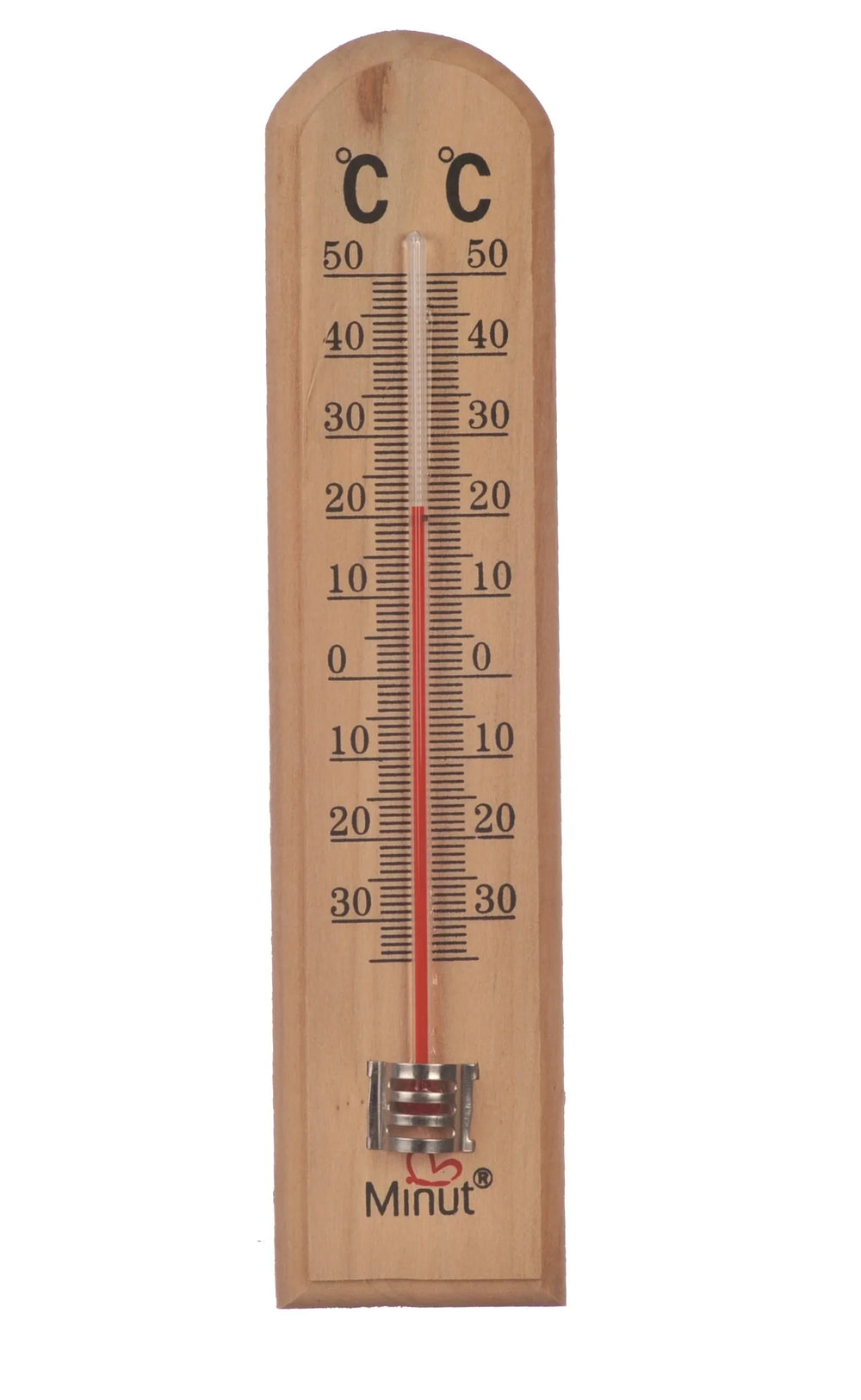 Termometru pentru camera, suprafata din lemn (minut)-VISI.00067