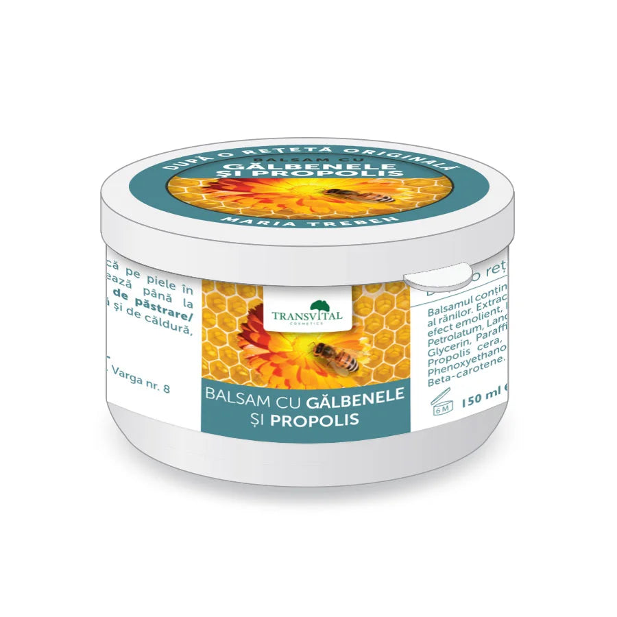 Balsam cu galbenele si propolis, 150 ml-QUAN.00212