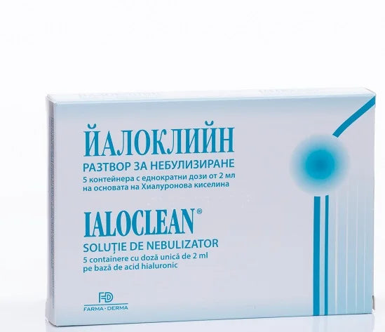 Ialoclean Solutie Nebulizator, 5 fiole x 2 ml-NAPH.00056