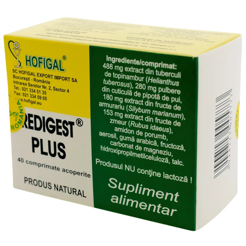 Redigest Plus, 40 comprimate-HOFI.00128