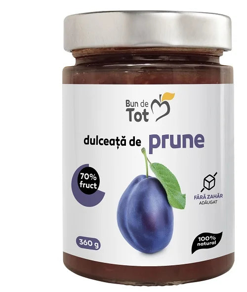 Dulceata de prune fara zahar 360gr-DACP.00794