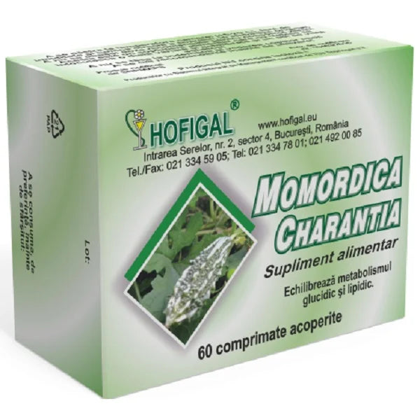 Momordica Charantia, 60 comprimate-HOFI.00461