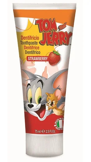 Pasta de Dinti Capsuni Tom si Jerry, 75 ml-NATU.00042