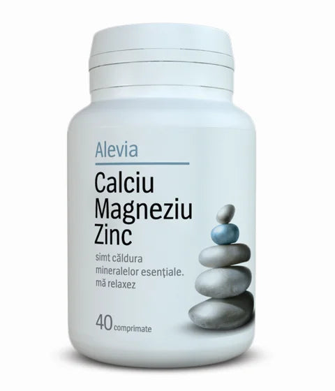 Calciu + Magneziu + Zinc 40cpr-FLOR.00022