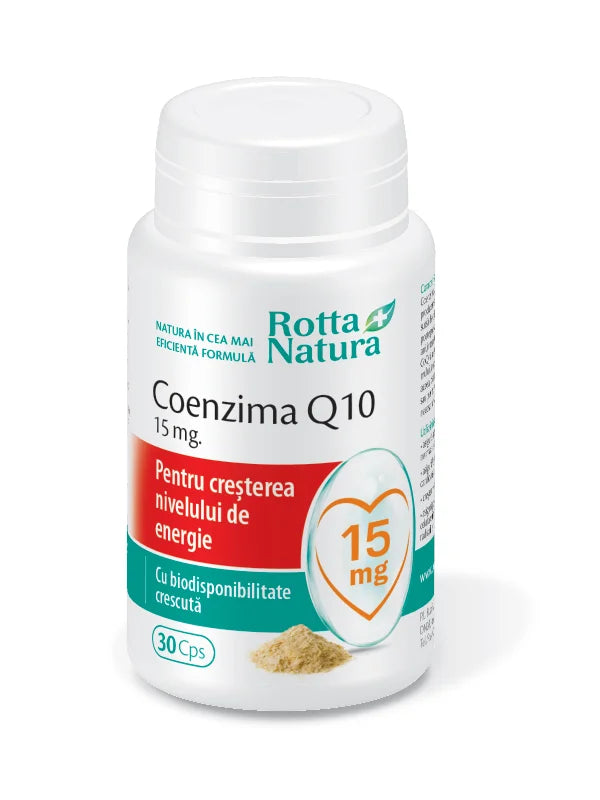 Coenzima Q10 15 mg, 30 cps-ROTT.00124