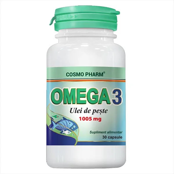 Omega 3 ulei de peste 1005 mg 30 cps-CSPH.00351