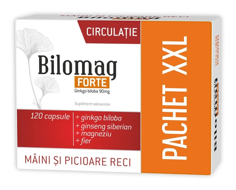 Bilomag Forte Memorie, 120 cps (pachet)-ZDRO.00294