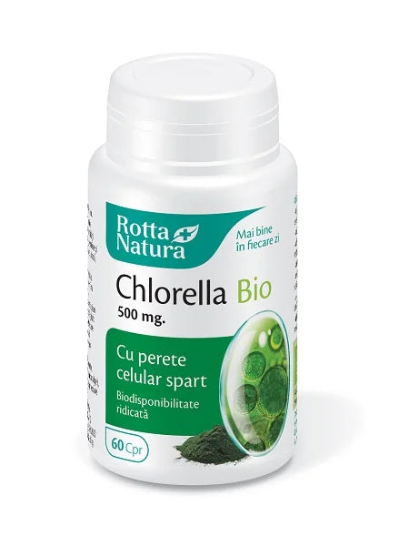 Chlorella 500 mg Bio, 60 cpr-ROTT.00229