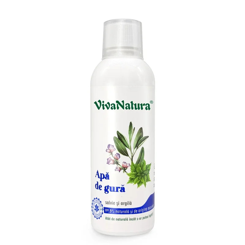 Apa de gura cu salvie si argila, 500 ml-GENN.00018
