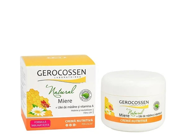Natural Crema Nutritiva cu Miere & Masline, 100 ml-GERO.00026