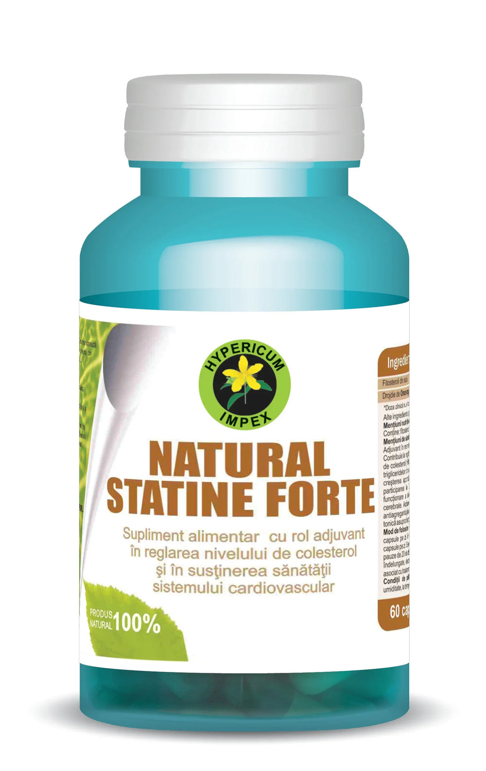 Natural Statine Forte, 60 capsule-HYPE.00353