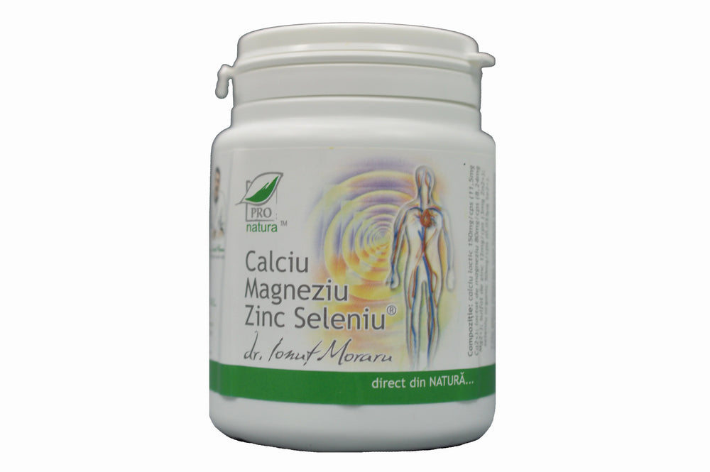 Ca Mg Zn Seleniu, 30 capsules-MEDI.00163