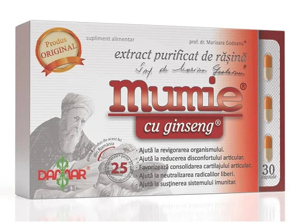 Mumie-extract rasina + ginseng 30cps-DAMG.00020