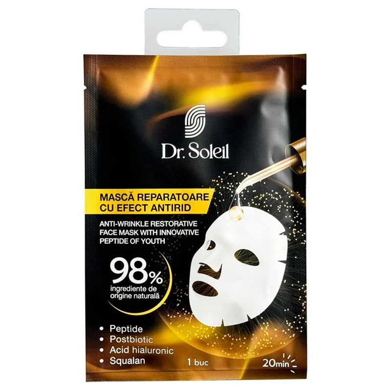 Masca reparatoare cu efect antirid pentru fata 1 buc-DR.S.00059