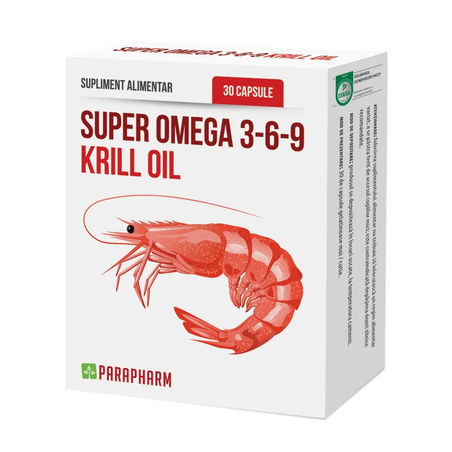 Super Omega 3-6-9 Krill Oil, 30 cps-QUAN.00192