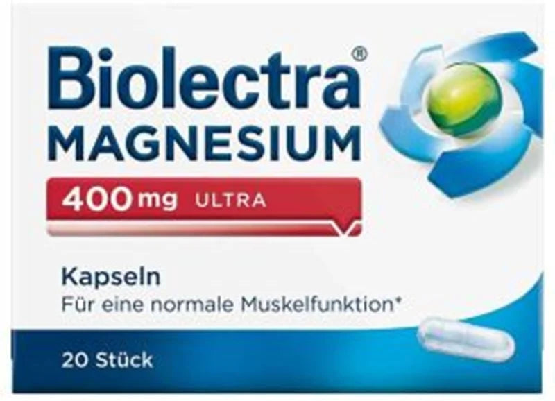 Biolectra Magnesium 400 mg Ultra, 20 cps-VDRA.00000