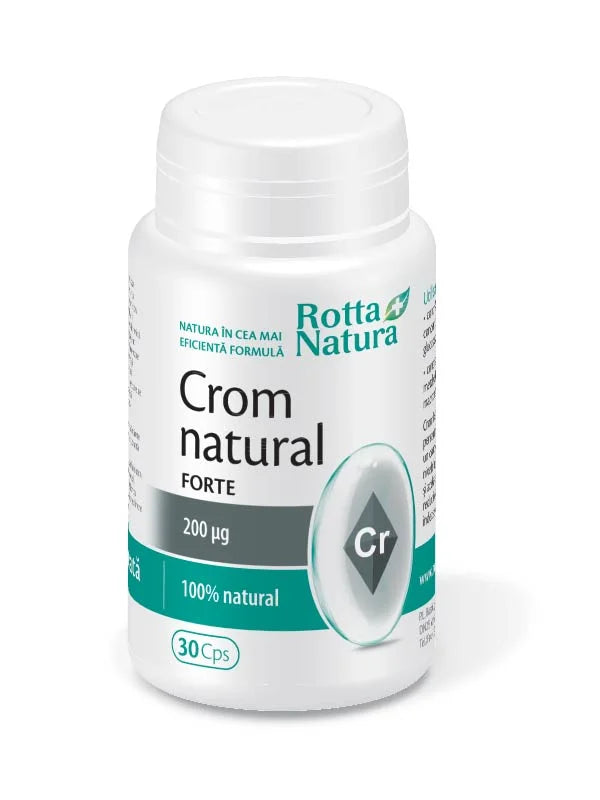 Crom natural Forte 200 mcg, 30 cps-ROTT.00187
