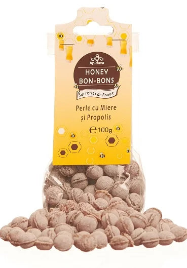 Perle cu miere si propolis 100 gr-APID.00017