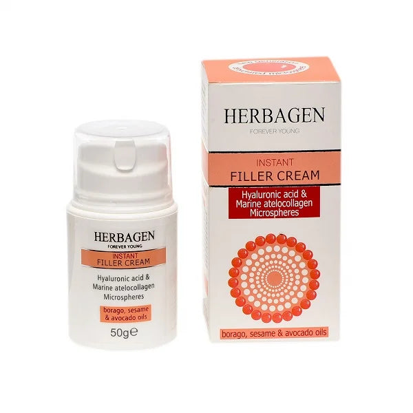 Crema Filler cu Acid Hialuronic & Colagen Marin, 50 g-HERB.00877