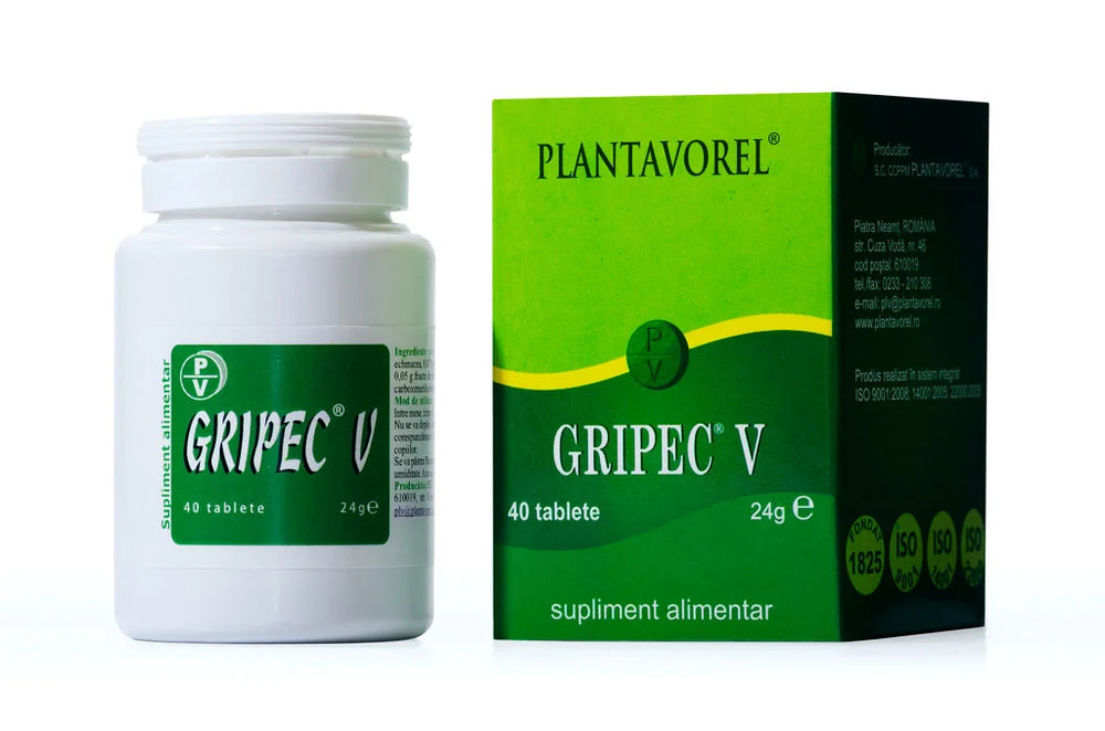 Gripec V, 40 comprimate-PLAV.00013