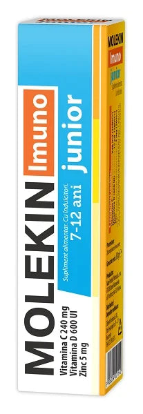 Molekin Imuno Junior 7–12 ani, 20 comprimate efervescente-ZDRO.00642