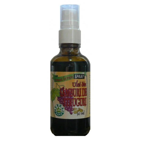 Ulei din Samburi de Struguri (Spray), 50 ml (Uz Intern)-HERB.00735