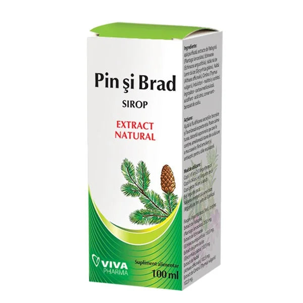 Sirop de muguri de pin si brad, 100 ml-VITA.00125