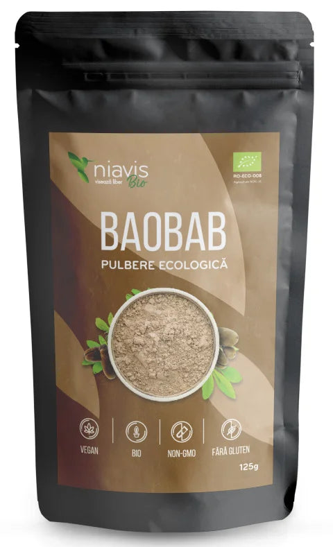 Baobab Pulbere Ecologica (Bio), 125 g-NIAV.00029
