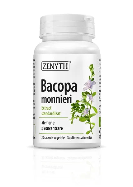 Bacopa Monnieri, 30 cps-ZENY.00121