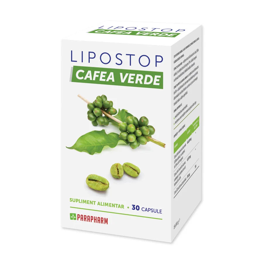 Lipostop Cafea Verde, 30 cps-QUAN.00214