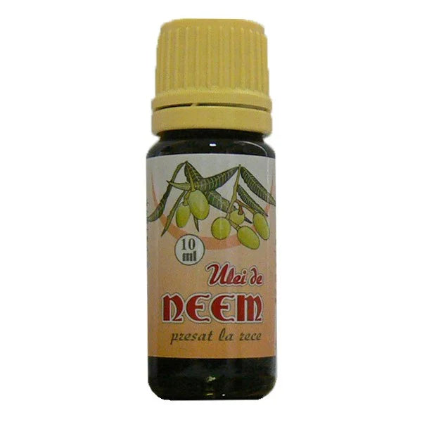Ulei de Neem Presat la Rece, 10 ml (Uz Extern)-HERB.00441