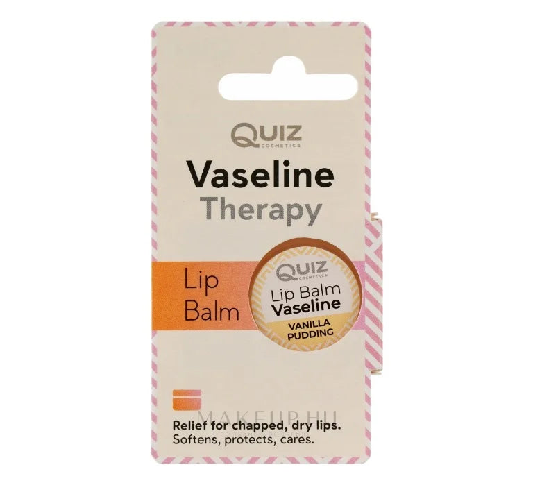 Balsam de buze cu vaselina Vanilie, 10 ml-QUIZ.00021