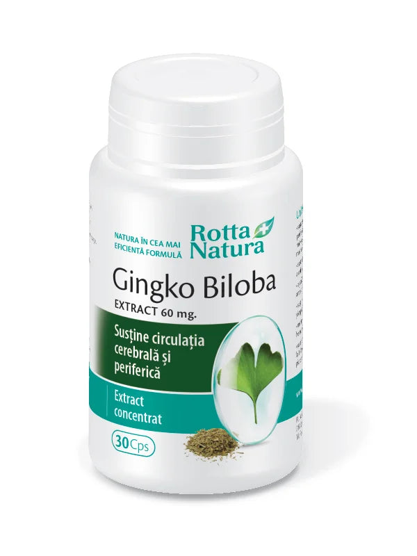 Gingko biloba extract 60 mg, 30 cps-ROTT.00038
