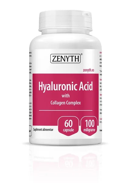 Hyaluronic Acid cu Collagen Complex, 30 cps-ZENY.00130