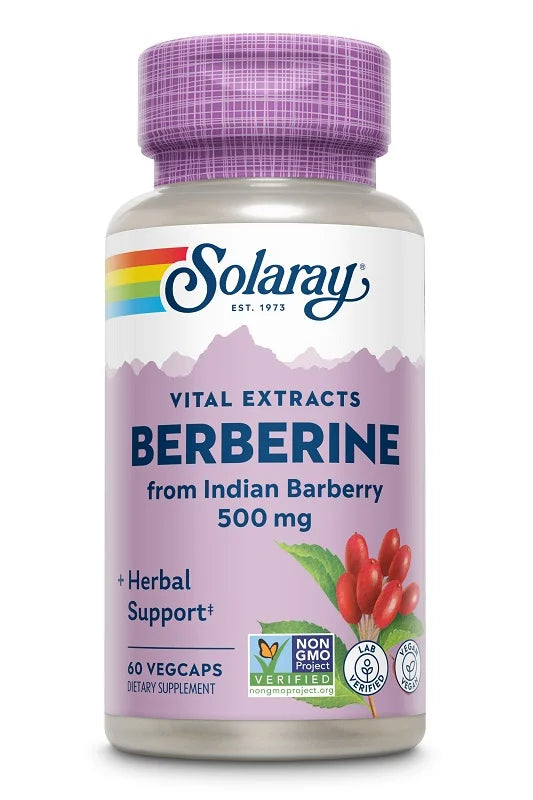 Berberine 500 mg, 60 capsule vegetale-SECO.00560