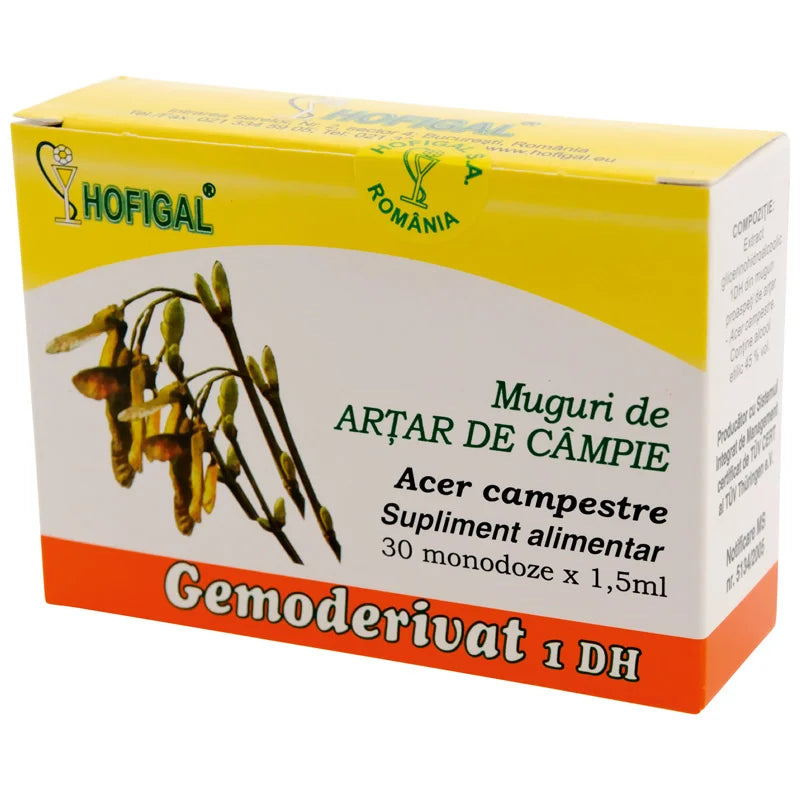 Gemoderivat Artar de Campie, 1,5 ml x 30 monodoze-HOFI.00055
