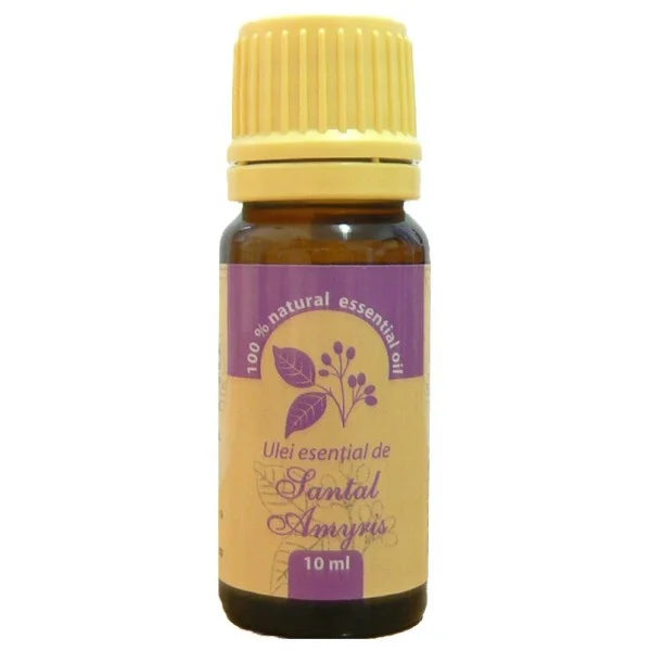 Ulei Esential de Santal Amyris, 10 ml (Uz Extern)-HERB.00654