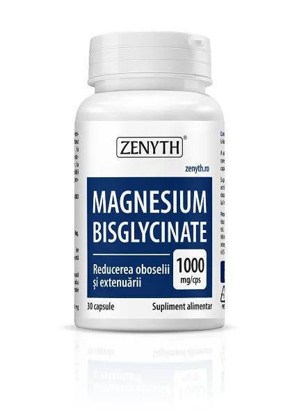 Magnesium Bisglycinate 1000 mg, 30 cps-ZENY.00152
