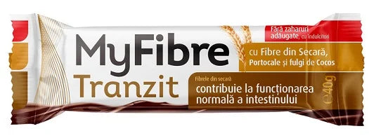 MyFibre Tranzit, baton digestiv din secara, 40 gr-SLYD.00060