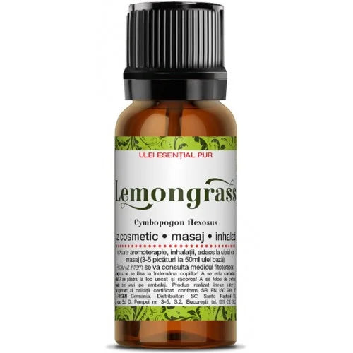 Ulei esential de lemongrass, 10 ml-SANT.00248
