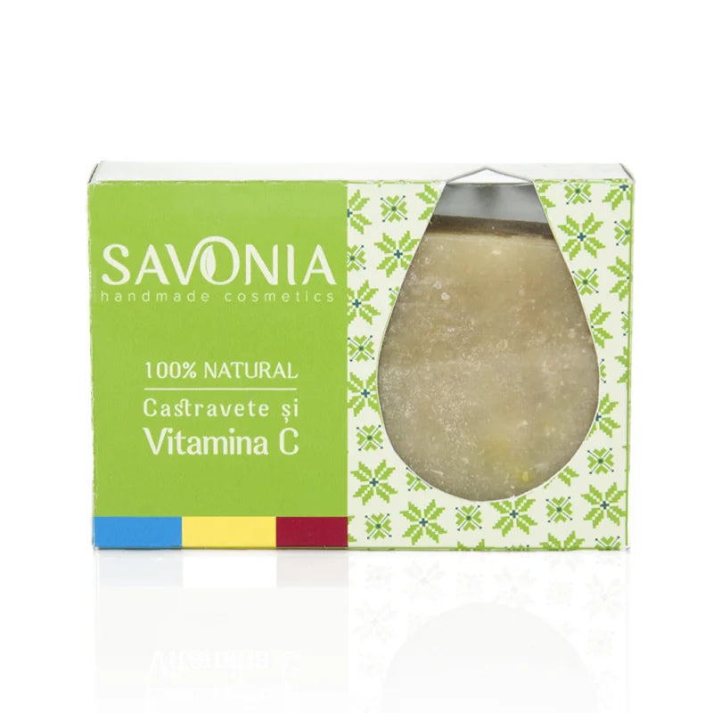 Sapun castravete si vitamina C, 90 gr-SAVO.00001