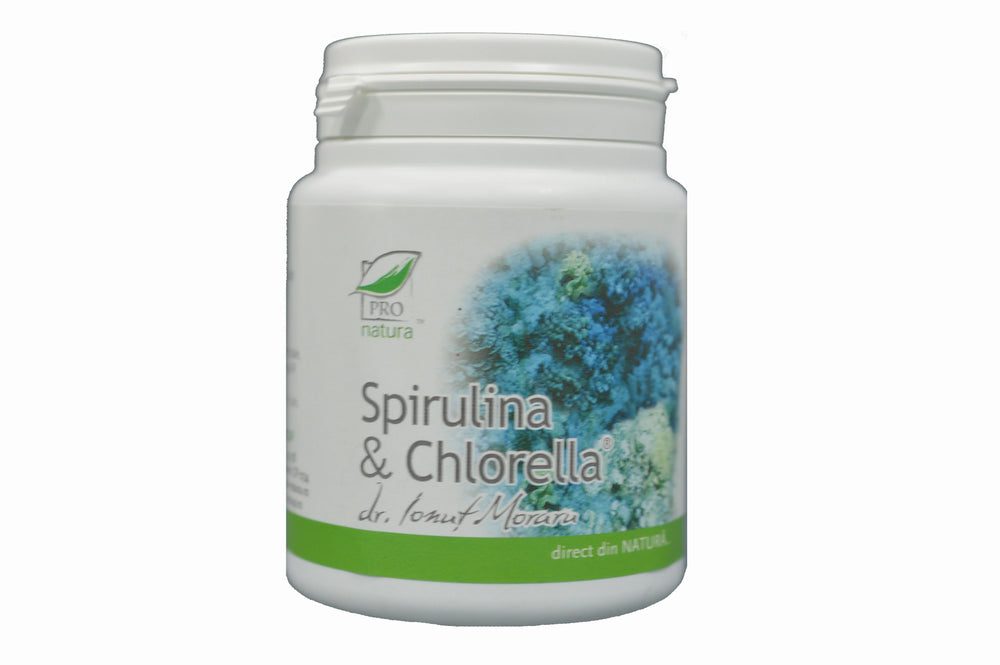 Spirulina & Chlorella, 60 capsules-MEDI.00772