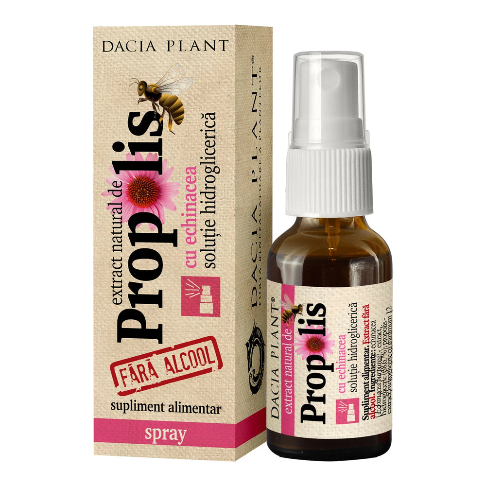 Tinctura propolis fara alcool spray 20ml-DACP.00619