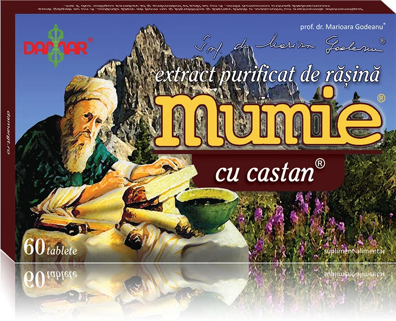 Mumie-extract rasina + castan 60cpr-DAMG.00041
