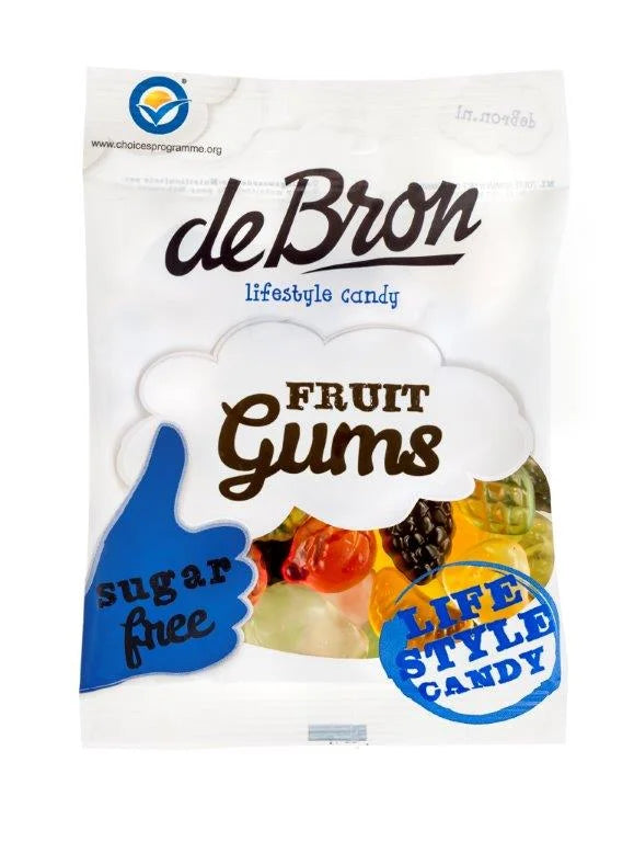 Jeleuri gumate Fruit Gums 100gr-DEBR.00001