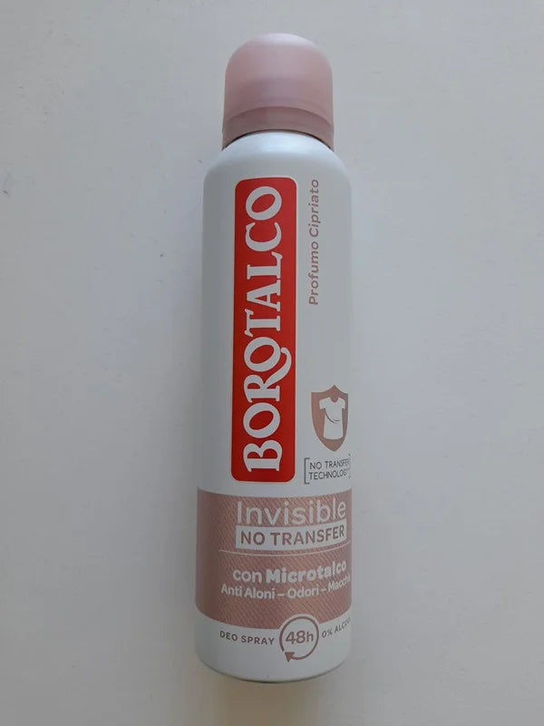 Borotalco spray Invisible Cipriato Seta, 150 ml-SOCI.00011