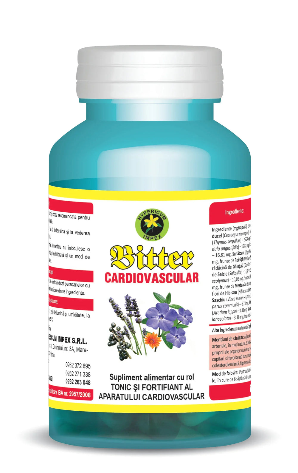 Bitter Cardiovascular, 60 capsule-HYPE.00035
