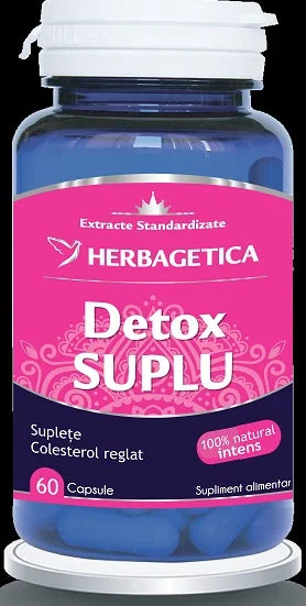 Detox Suplu, 60 cps-HERB.00765